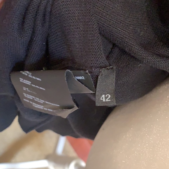 ❤️ PRADA Black Light Cotton Sweater Size 42 - Picture 5 of 6